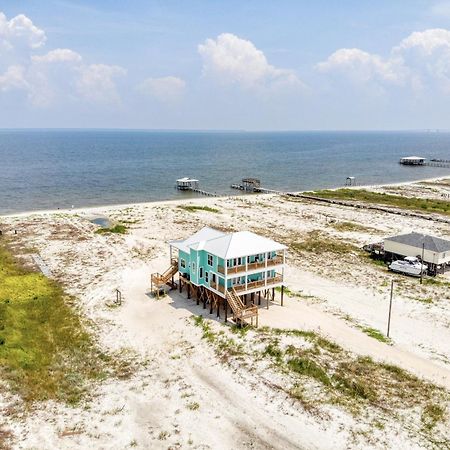 Salty Seahorse - Waterfront! Pet Friendly! Game Room, Pool Table, Beautiful Views - Room For The Whole Family Home Dauphin Island Kültér fotó