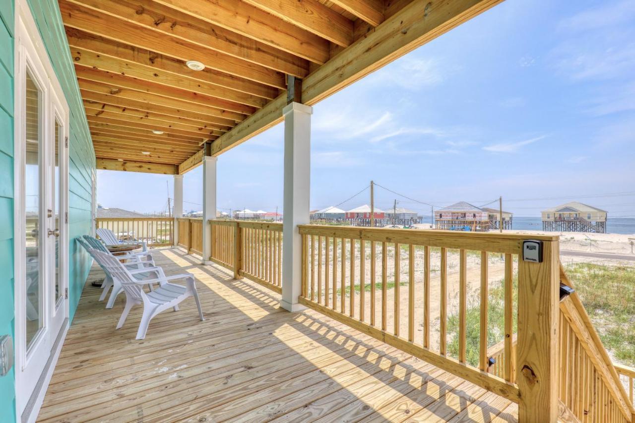 Salty Seahorse - Waterfront! Pet Friendly! Game Room, Pool Table, Beautiful Views - Room For The Whole Family Home Dauphin Island Kültér fotó