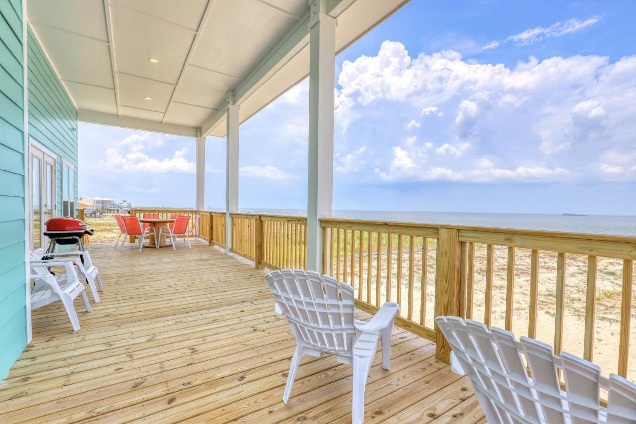 Salty Seahorse - Waterfront! Pet Friendly! Game Room, Pool Table, Beautiful Views - Room For The Whole Family Home Dauphin Island Kültér fotó